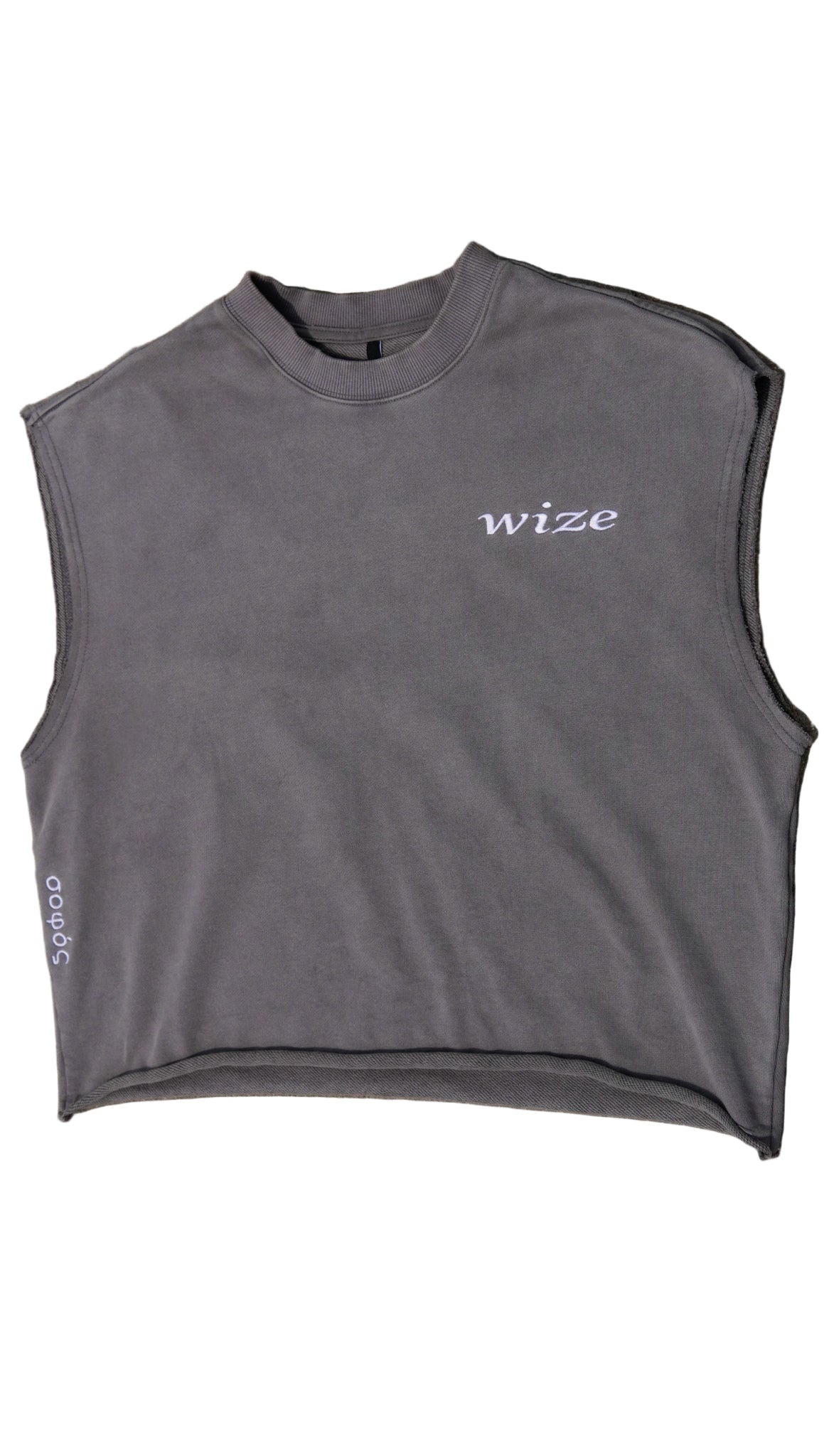ÉLEVÉ TERRY TANK - STONE GREY